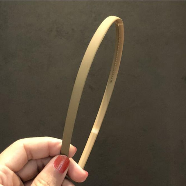 Plastic Fashion Frosted Wide Headband Hair Band Headwear - KiwisLove