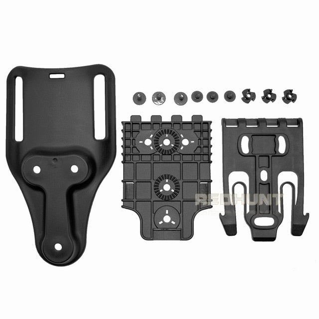 Safa Tactical Thigh Strap Quick Locking System Gun Accessories Tactical Drop Leg Elastic Band Strap with QLS 19 22 - KiwisLove