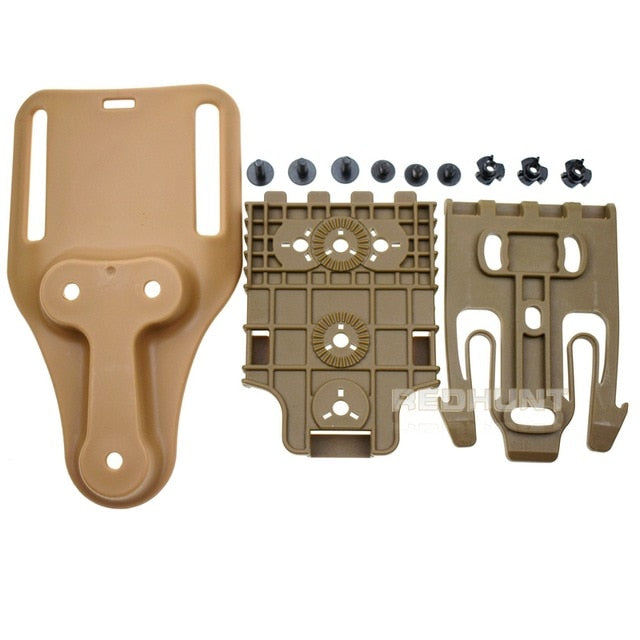 Safa Tactical Thigh Strap Quick Locking System Gun Accessories Tactical Drop Leg Elastic Band Strap with QLS 19 22 - KiwisLove