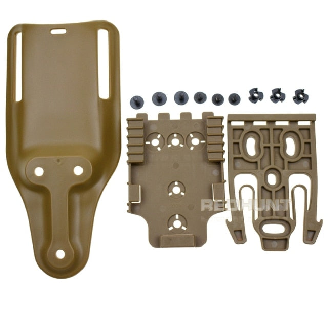 Safa Tactical Thigh Strap Quick Locking System Gun Accessories Tactical Drop Leg Elastic Band Strap with QLS 19 22 - KiwisLove