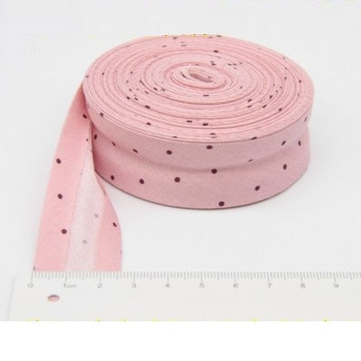 Bias Tapes (1") 25mm wide Single Fold Cotton Bias Binding Tapes STARS Series DIY Craft Apparel Sewing Fabric 5meters/lot - KiwisLove