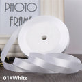 25Yards/Roll 10mm Grosgrain Satin Ribbons for Wedding Christmas Party - KiwisLove