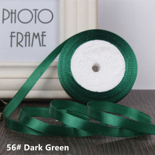 25Yards/Roll 40mm  Grosgrain Satin Ribbons for Wedding Christmas Party Decoration - KiwisLove