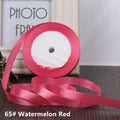 25Yards/Roll 20mm Grosgrain Satin Ribbons for Wedding Christmas Party Decoration - KiwisLove