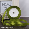 25Yards/Roll 40mm  Grosgrain Satin Ribbons for Wedding Christmas Party Decoration - KiwisLove