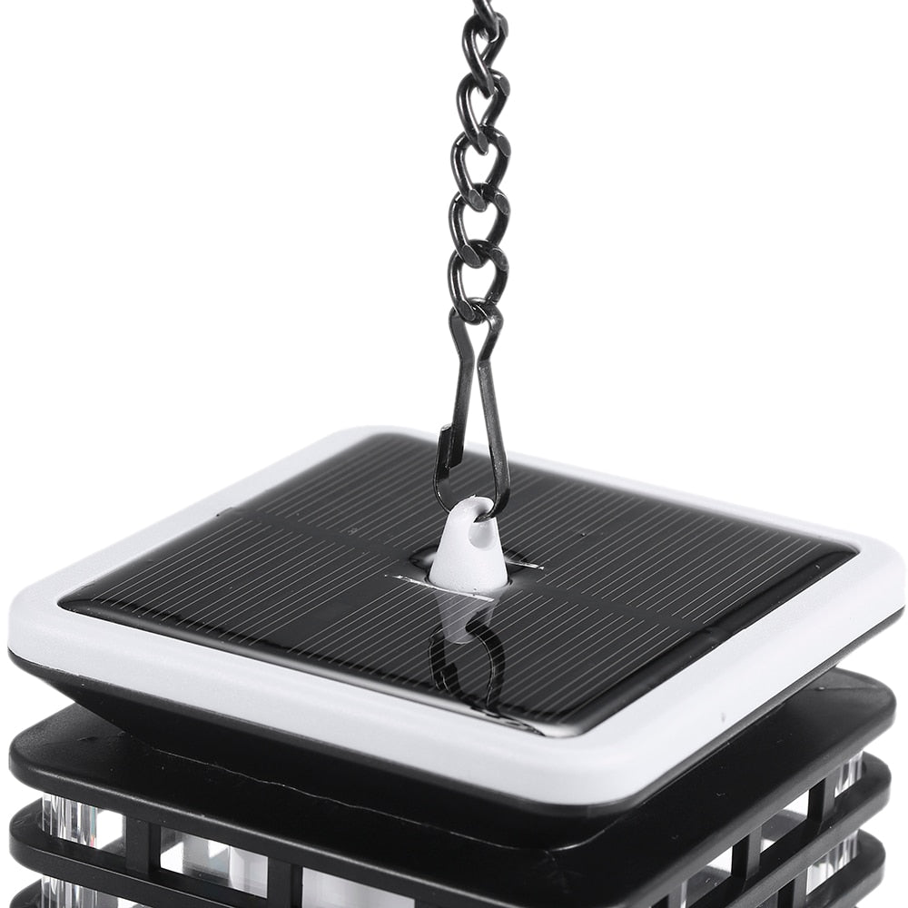 LED Solar Flames Light Dancing Flames Lighting Torches Hanging Lantern Solar Lamp IP65 Outdoor - KiwisLove