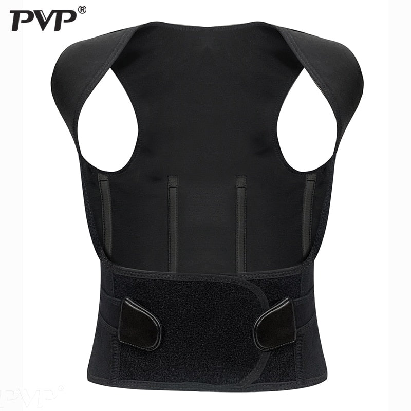 Back Posture Corrector Therapy Corset Spine Support Belt Lumbar - KiwisLove
