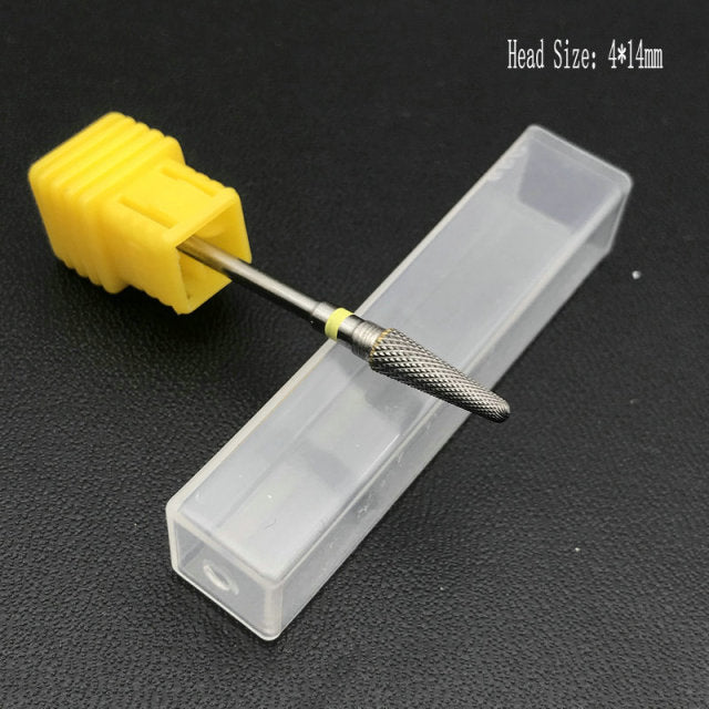 15 Style Choice Tungsten Carbide Nail Drill Bits Machine Nail Cutter - KiwisLove