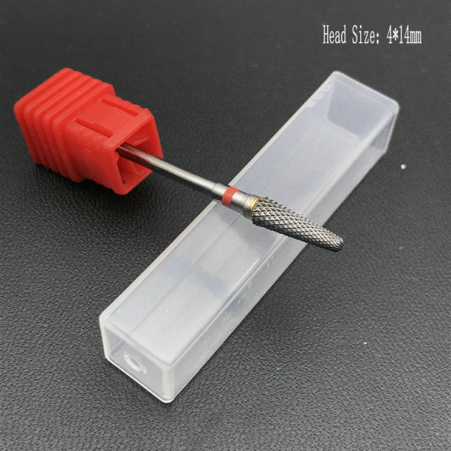 15 Style Choice Tungsten Carbide Nail Drill Bits Machine Nail Cutter - KiwisLove