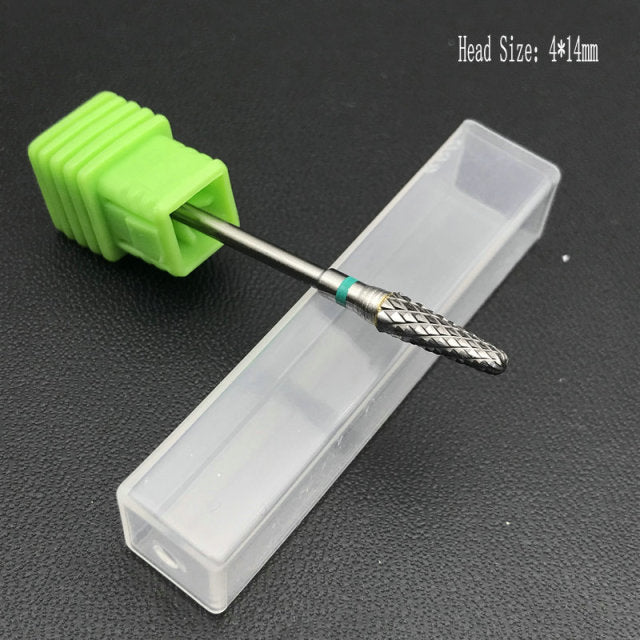 15 Style Choice Tungsten Carbide Nail Drill Bits Machine Nail Cutter - KiwisLove