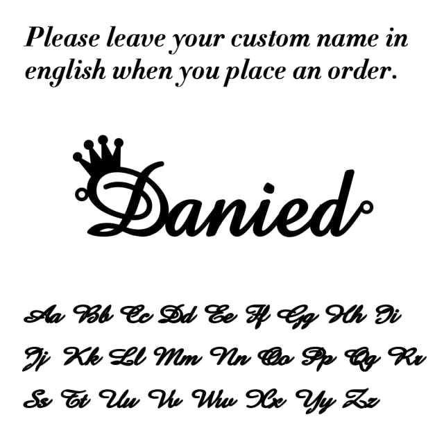 Custom Name Necklace Women Personalized Nameplate Birthday Gift Lady - KiwisLove