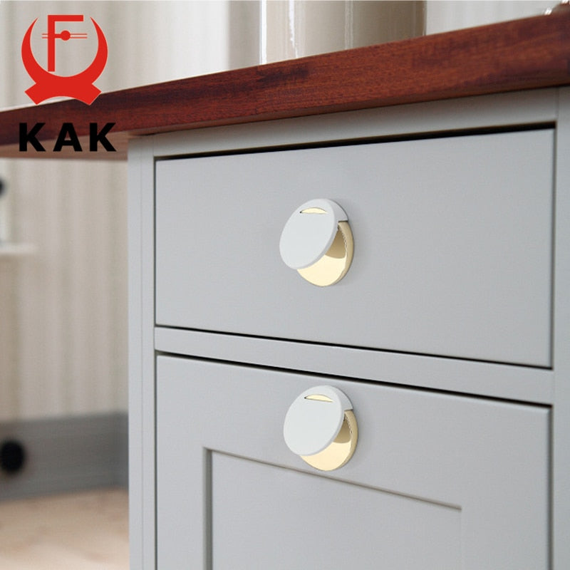 KAK Cabinet Knobs Kitchen Door Handles Drawer Cupboard Door Handle - KiwisLove