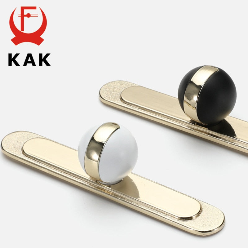 KAK Cabinet Knobs Kitchen Door Handles Drawer Cupboard Door Handle - KiwisLove