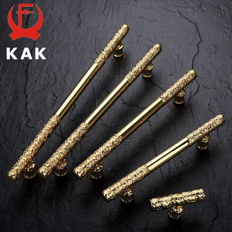 Vintage Antique Bronze Cabinet Handles Chinese Style - KiwisLove