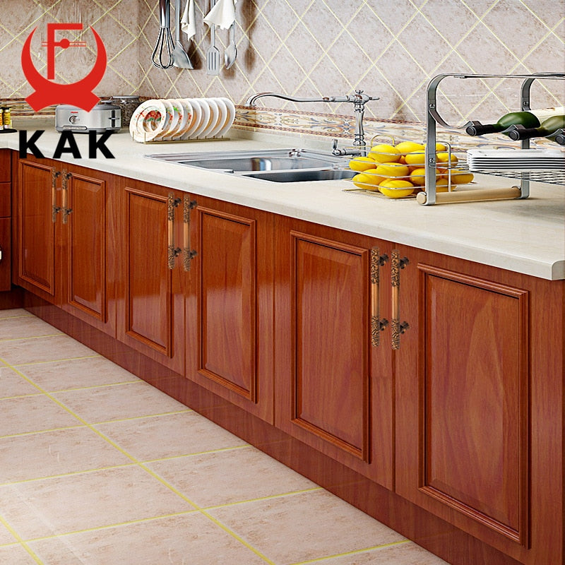 Vintage Antique Bronze Cabinet Handles Chinese Style - KiwisLove