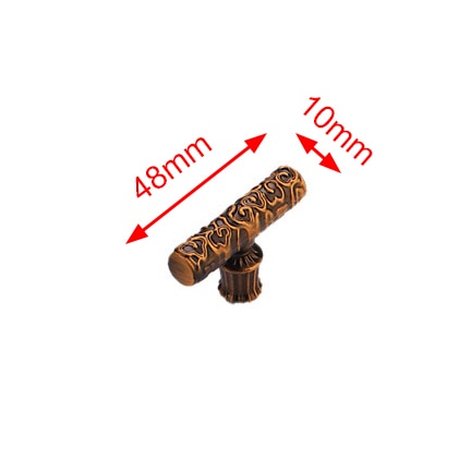 Vintage Antique Bronze Cabinet Handles Chinese Style - KiwisLove