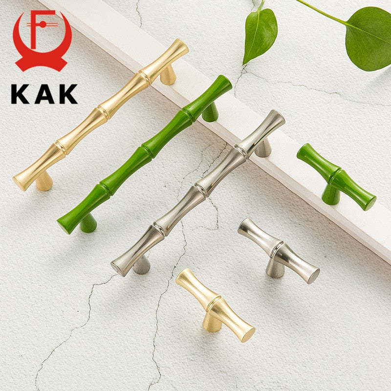 Bamboo Design Handles  Knobs  Handles - KiwisLove