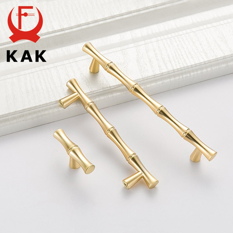 Bamboo Design Handles  Knobs  Handles - KiwisLove