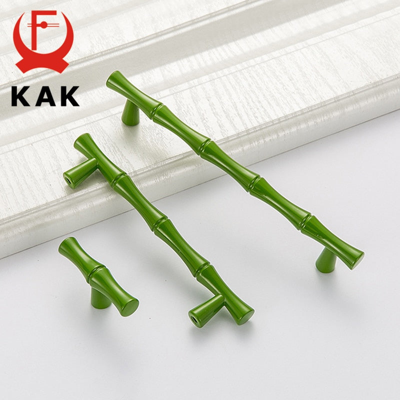 Bamboo Design Handles  Knobs  Handles - KiwisLove