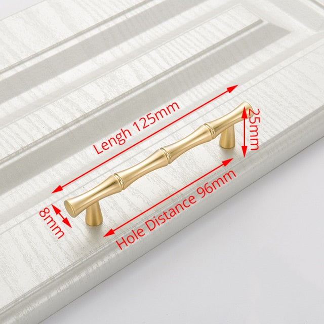 Bamboo Design Handles  Knobs  Handles - KiwisLove
