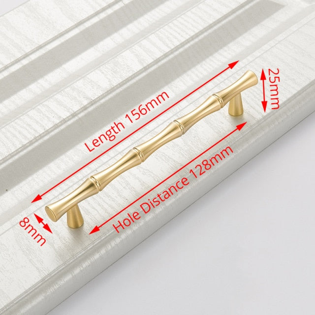 Bamboo Design Handles  Knobs  Handles - KiwisLove