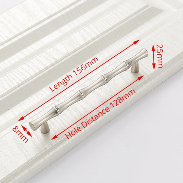 Bamboo Design Handles  Knobs  Handles - KiwisLove