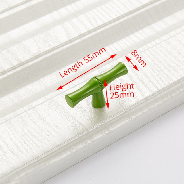 Bamboo Design Handles  Knobs  Handles - KiwisLove