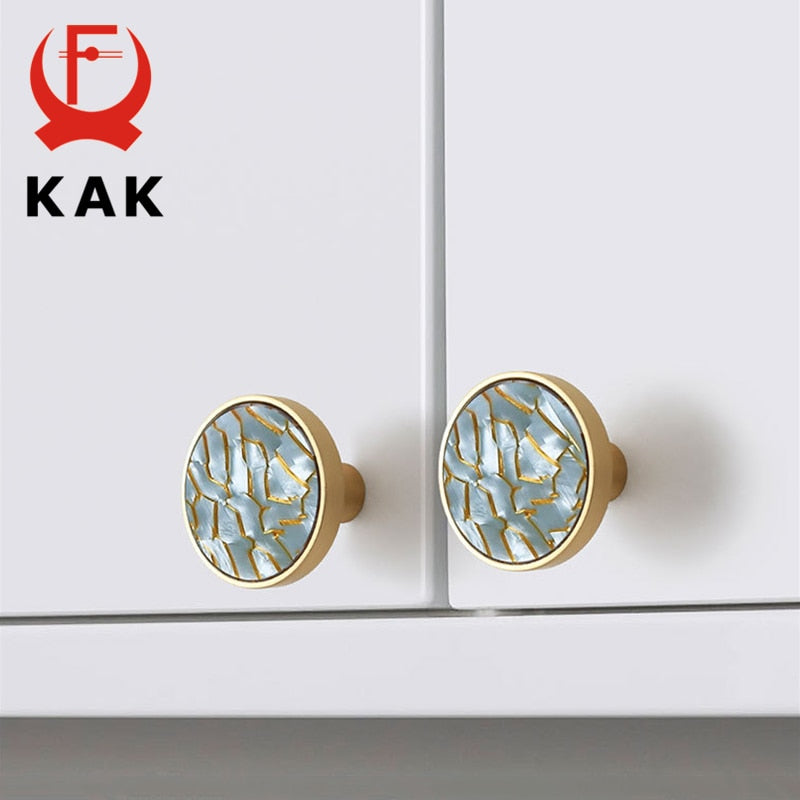 KAK Zinc Alloy Wall Hooks Gold Cabinet Knobs and Handles - KiwisLove