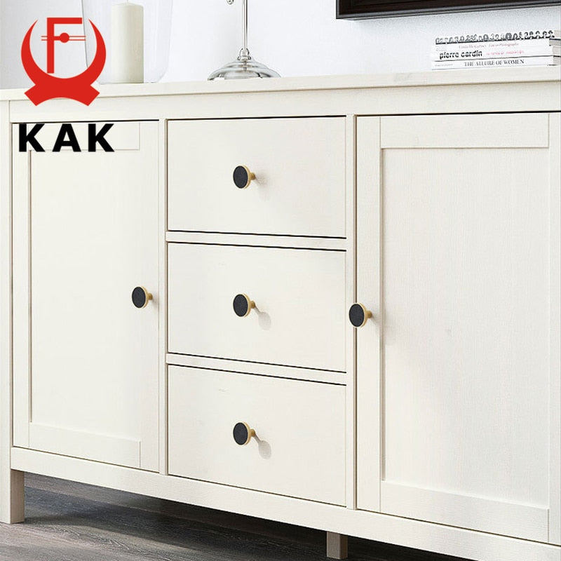 KAK Zinc Alloy Wall Hooks Gold Cabinet Knobs and Handles - KiwisLove