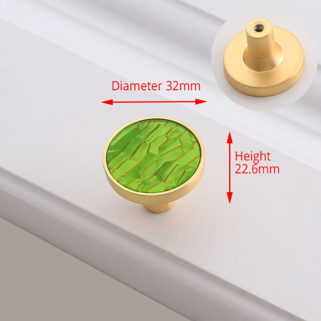 KAK Zinc Alloy Wall Hooks Gold Cabinet Knobs and Handles - KiwisLove