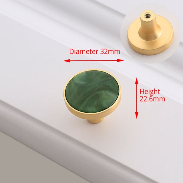 KAK Zinc Alloy Wall Hooks Gold Cabinet Knobs and Handles - KiwisLove
