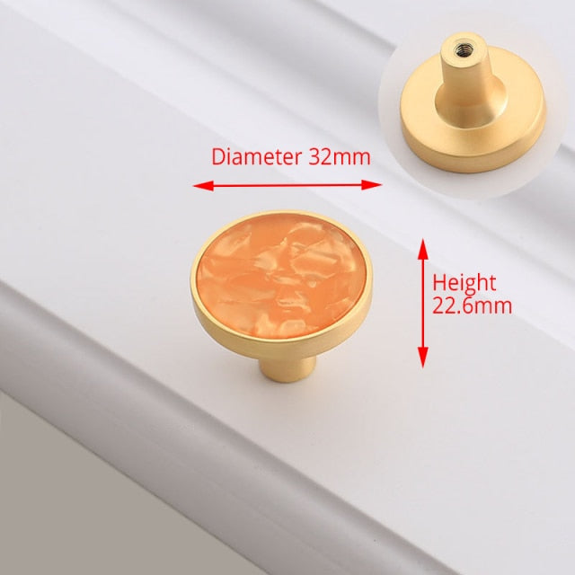 KAK Zinc Alloy Wall Hooks Gold Cabinet Knobs and Handles - KiwisLove