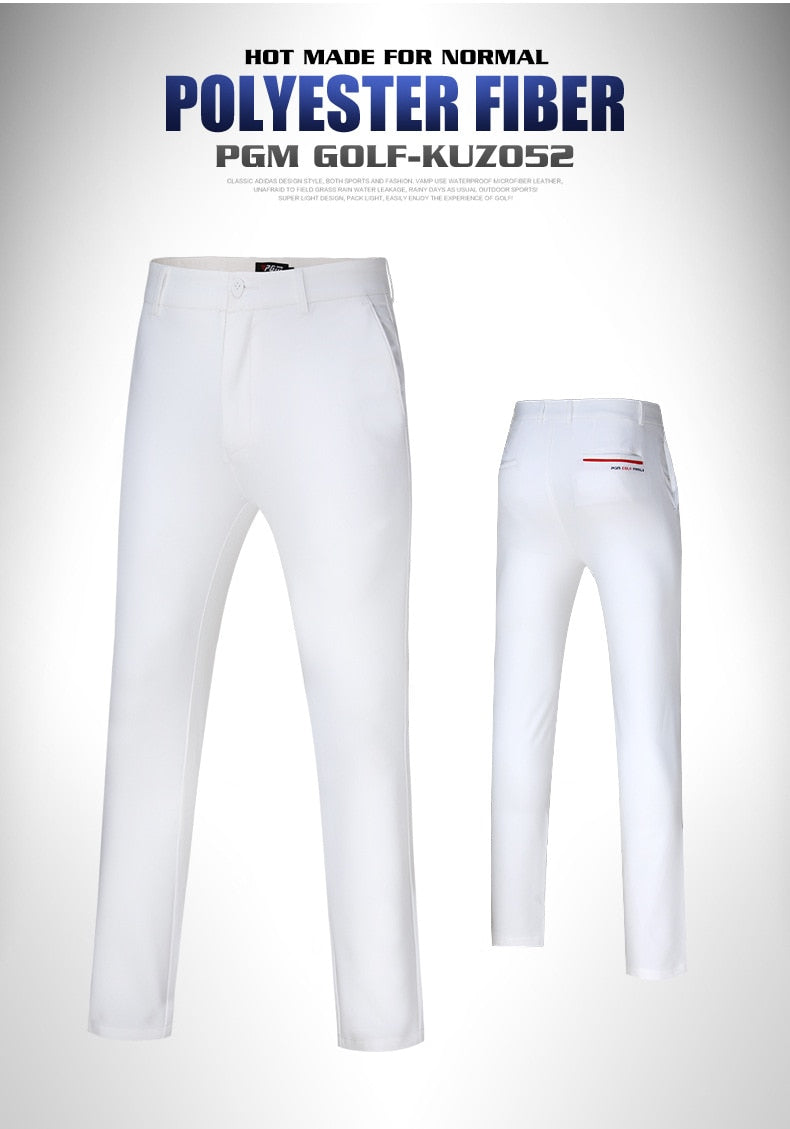 PGM Men Golf Pants Male  High-Elastic Casual Golf Tennis Long - KiwisLove