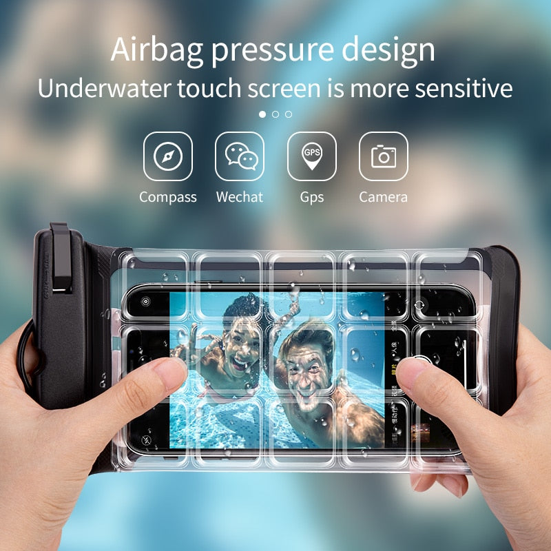COPOZZ Skiing Phone Case Touch screen Diving iPhone Xiaomi Samsung Meizu - KiwisLove