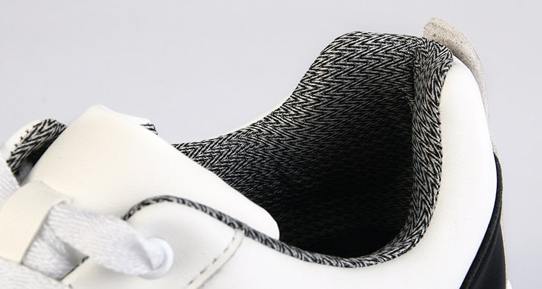 PGM Golf Shoes Men Genuine Leather Waterproof Sneaker Spikes Anti-Slip Shockproof - KiwisLove