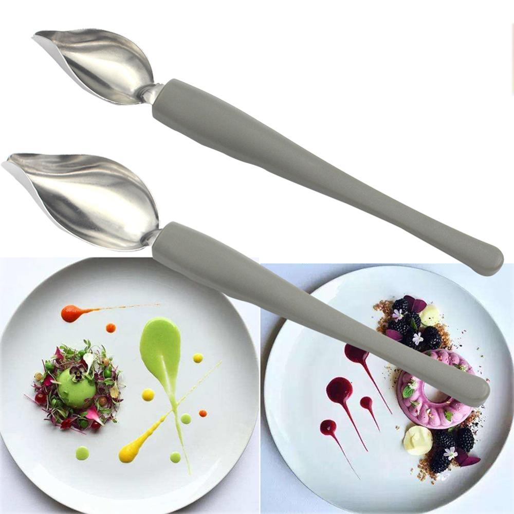 Sauce Plating Art Pencil Dessert Decorating  Painting Pencil Spoon - KiwisLove