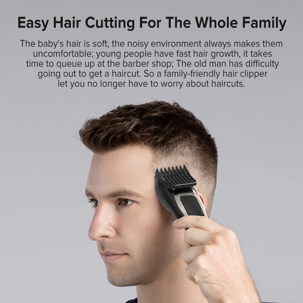 ENCHEN Electric Trimmer For Men USB Cordless Rechargeable Hair Clippers - KiwisLove