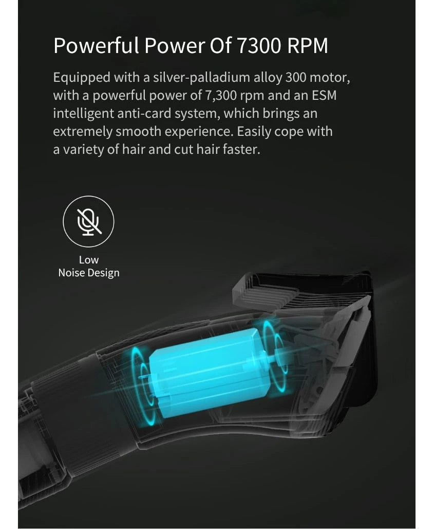 ENCHEN Electric Trimmer For Men USB Cordless Rechargeable Hair Clippers - KiwisLove