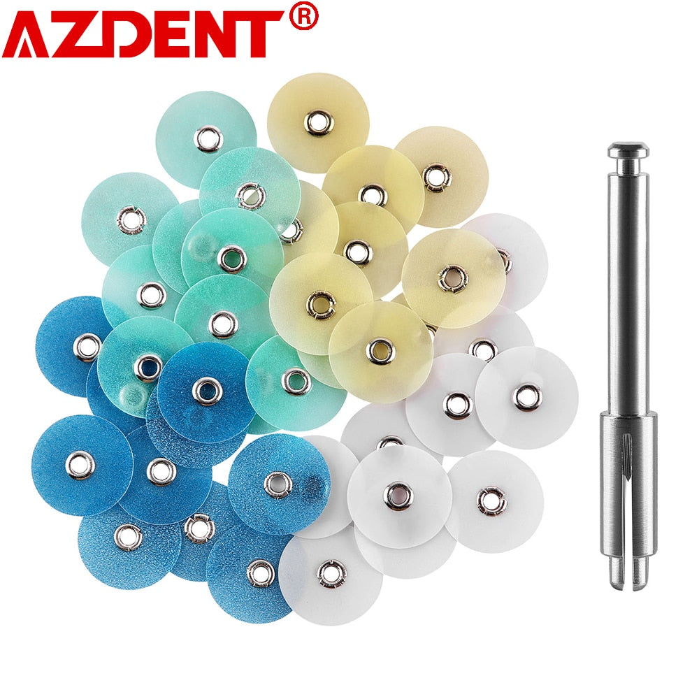 Dental Polishing Discs Gross Reduction Contouring Mandrel Stripes Set - KiwisLove