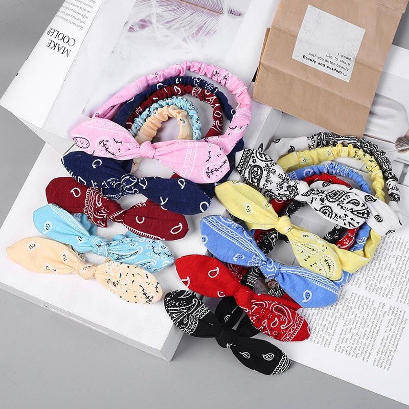 Bohemia Hair Bands s Retro Hair Accessories Cross Turban Bandage - KiwisLove