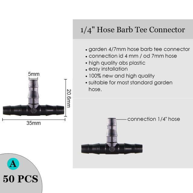 Irrigation Dripper Sprinkler 1/4" Hose - KiwisLove