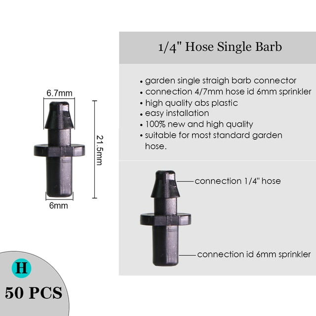 Irrigation Dripper Sprinkler 1/4" Hose - KiwisLove