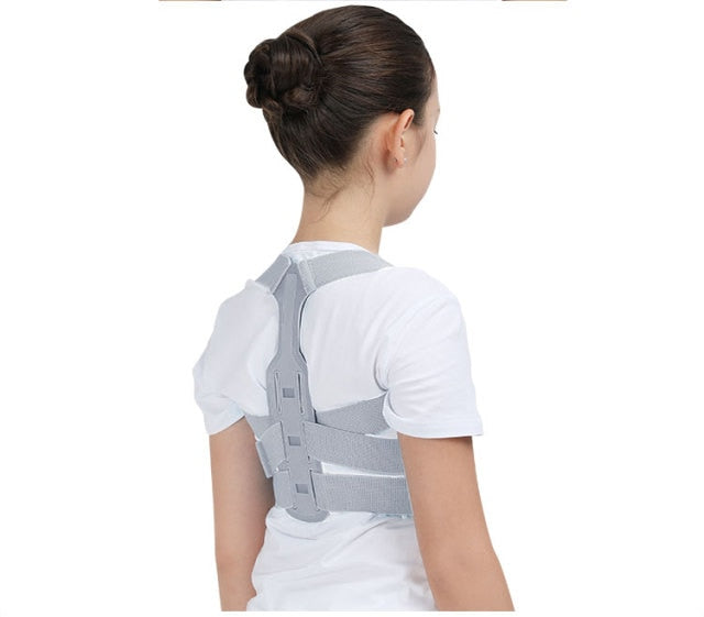 Shoulder Back Brace Support Adjustable Posture Corrector Spine Lumbar - KiwisLove