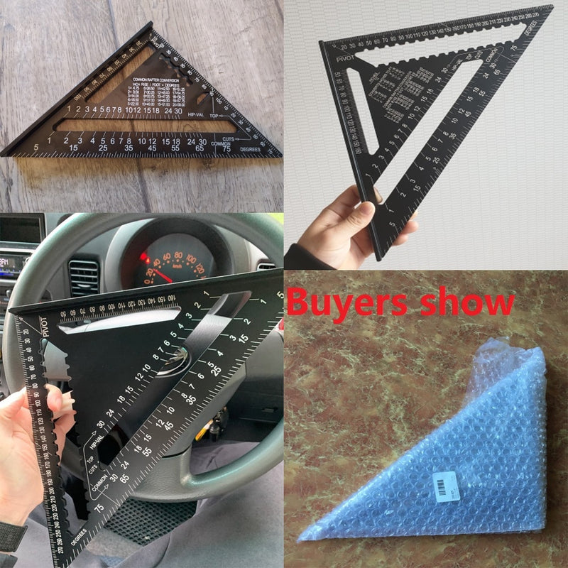 Triangle  Ruler Protractor Swanson Speed Square Layout Gauge - KiwisLove