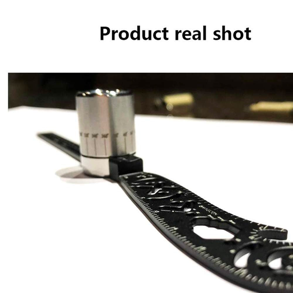 Versatile Multi-Function Drawing Ruler Creative Drawing Curved Magnetic Ruler Tool - KiwisLove