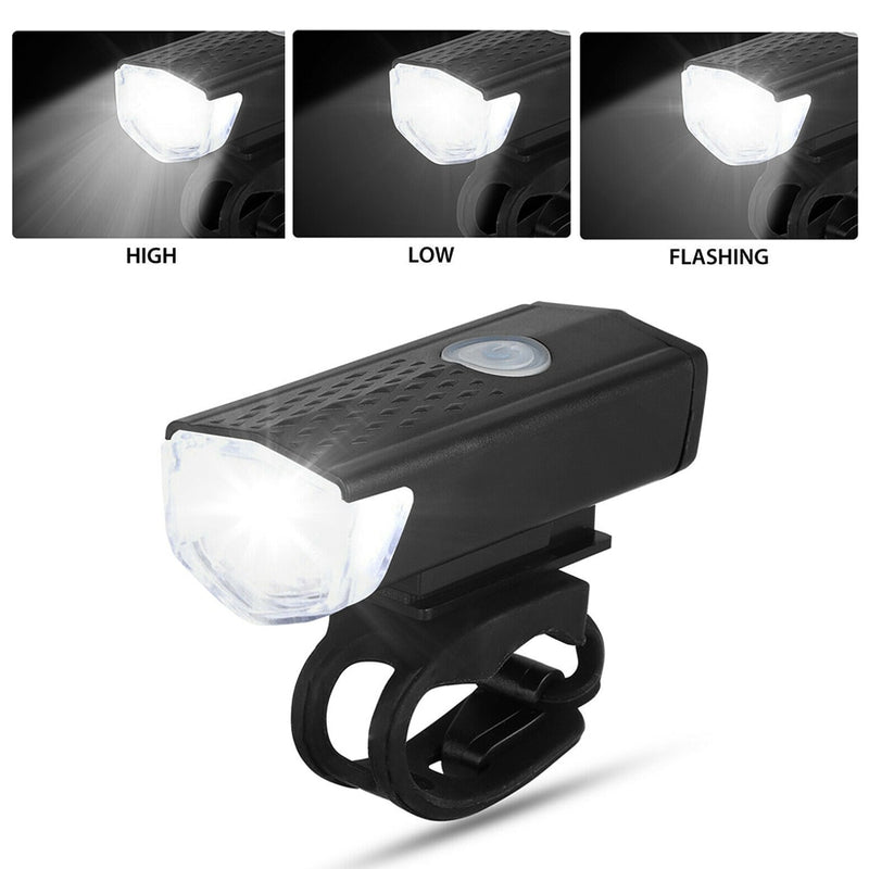 Bike Light MTB Bicycle USB Rechargeable - KiwisLove