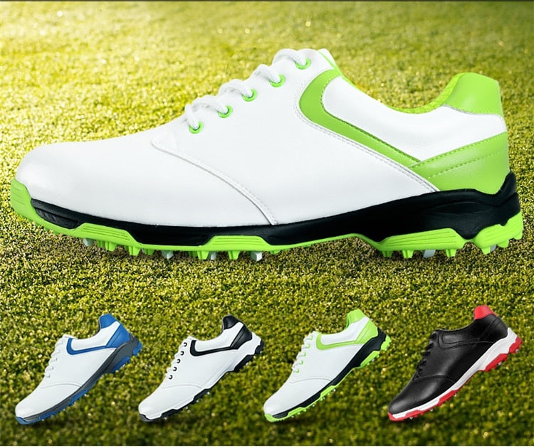 PGM Men Waterproof Golf Shoes Breathable Anti-Skid Light - KiwisLove