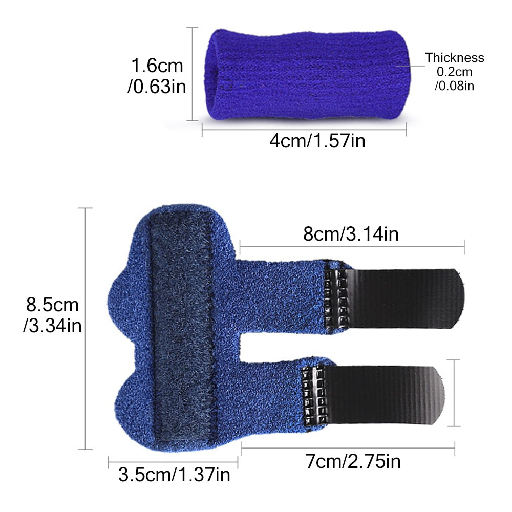 Finger Guard Sleeve Finger Splint set  Suit Adjustable Finger Support - KiwisLove