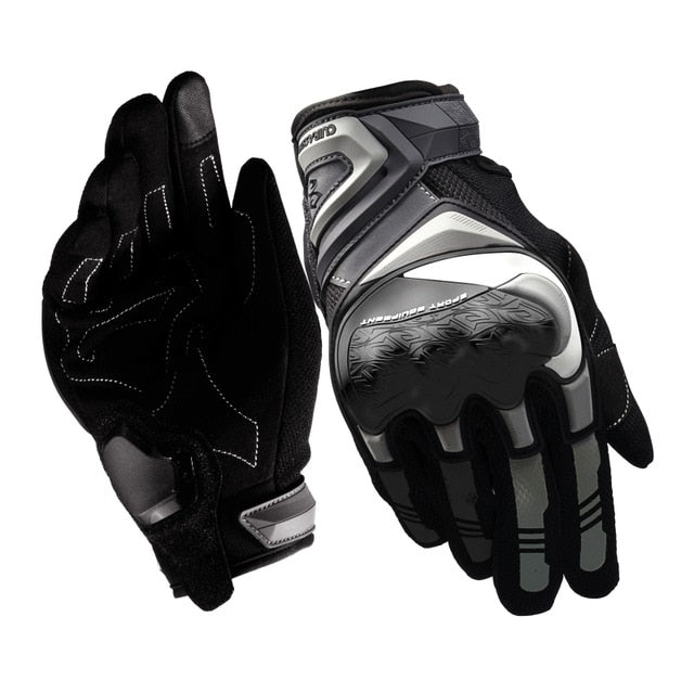 Cuirassier Touchscreen Night Reflective Motorcycle Full Finger Gloves Protective Racing Biker Riding Motorbike Moto Motocross - KiwisLove