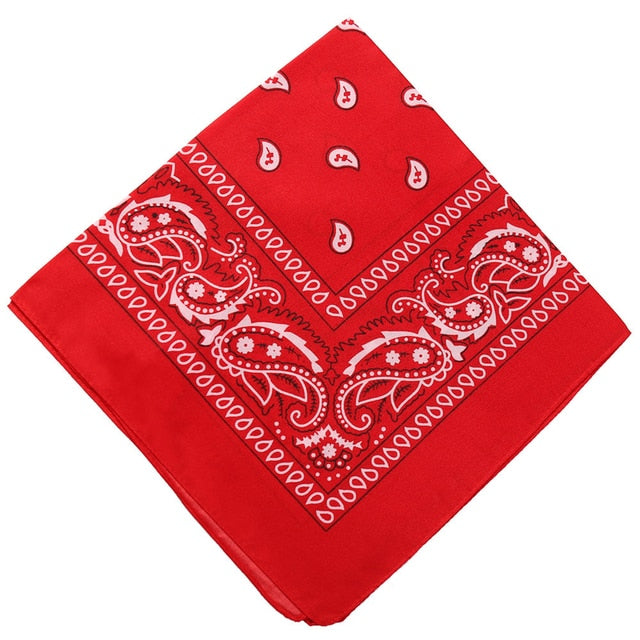 17KM Bohemian Print Bandana Hair Bands for Girls Women  Unisex Square - KiwisLove